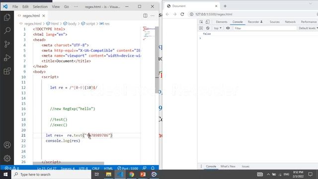 Regular Expressions in JavaScript |Regular Expressions | JavaScript tutorials for beginners