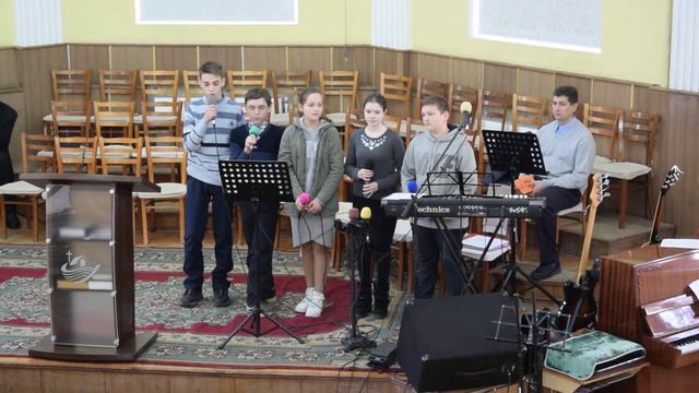 Подростки. Декламация - "Библия Святая"