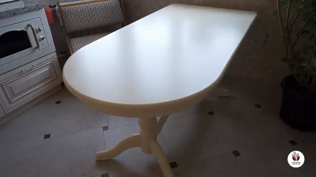 Стол универсал Массив дерева Цвет Слоновая Кость