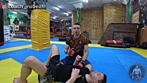 Д'арс и рычаг локтя (D'arce choke & Armbar) из Бокового Удержания Side Control.