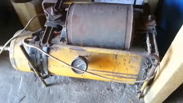 Самодельный компрессор из холодильника - Homemade compressor from the refrigerator смотреть онлайн