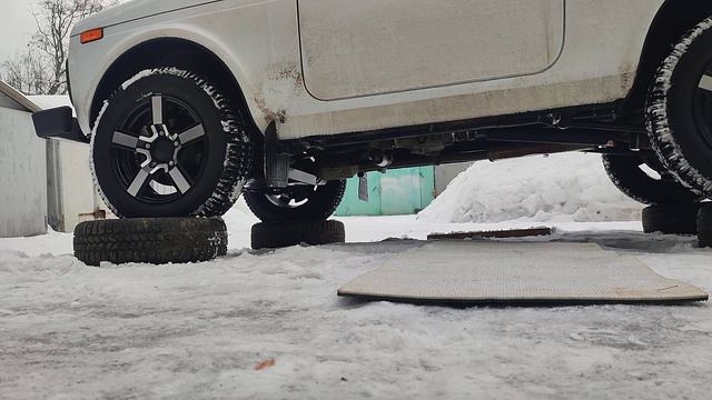 Установка порогов бумер на ниву. как всегда геморрой смотреть онлайн