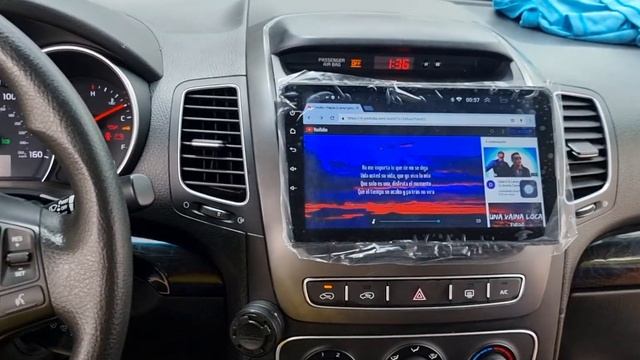 Instalacion radio pantalla android en KIa sorento 2014 - 2015 смотреть онлайн