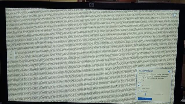 HP ZR22w screen test смотреть онлайн