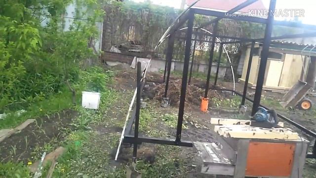 Теплица из полипропиленовых труб своими руками смотреть онлайн
