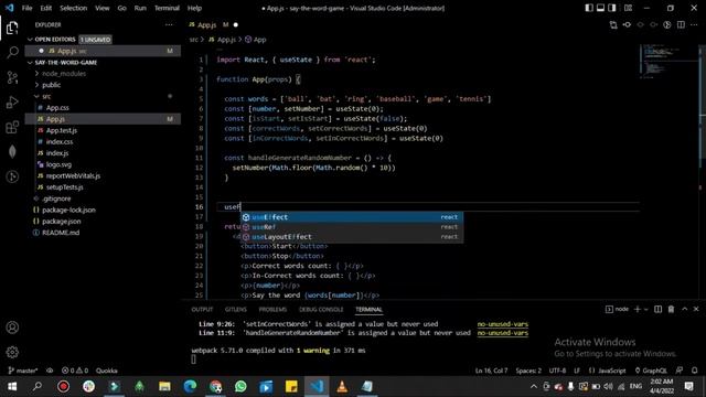 Build "Voice the Word" Game | React.js | Deepgram | Part 1 смотреть онлайн