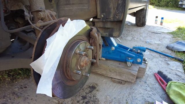 Покраска суппортов на HONDA CR_V II смотреть онлайн