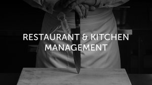 Restаurant & Kitchen Management  2022 Красноярск