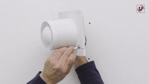 Монтаж вентилятора SILENT DUAL S&P