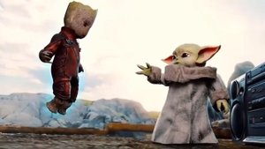 Малыш Йода и Малыш Грут. Танцы.