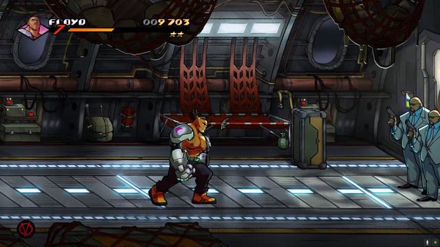 Streets of Rage 4/Stage 11 Airplane/1080P Walkthrough/Floyd Iraia