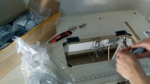 СБОРКА и УСТАНОВКА Промышленной Швейной Машины Typical с сервоприводом