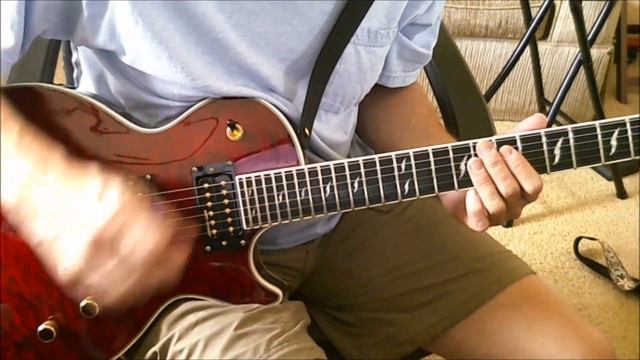 Les Paul Gibson Dirty Fingers clean and dirty tones смотреть онлайн
