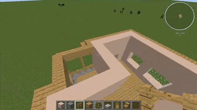 Как построить красивый дачный дом в Minecraft
