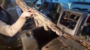 Матрас для Димы, Замена радиатора печки MB Axor