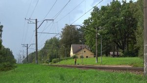 Поезда! Сборник Разных Пассажирских и Грузовых поездов Латвии!