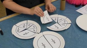 DIY with SPL: Paper Plate Fractions