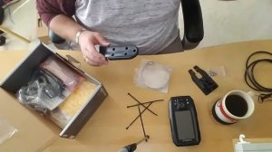 Garmin Striker 4cv + Transducer Unboxing