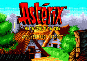 Asterix and the Power of The Gods | intro sega mega drive (genesis).