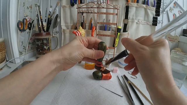 МАСТЕР КЛАСС СУВЕНИРНАЯ КУКЛА ШАРНИРНЫЙ БУРАТИНО     SOUVENIR DOLL CONNECTED PINOCCHIO TUTORIAL