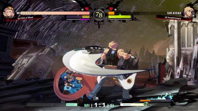 GGST ▰ WALTER (#1 Ranked Millia) vs SneedChungus (#2 Ranked Sin). High Level Gameplay
