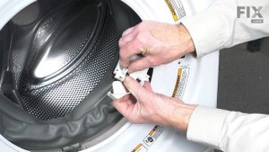 Whirlpool Washer Repair – How to replace the Door Lock Latch