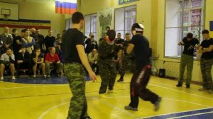 Казачий кинжальный бой - ножевой бой