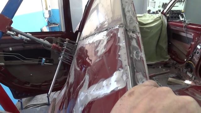 Kia Cerato. стыковка кривого крыла с крышей. смотреть онлайн