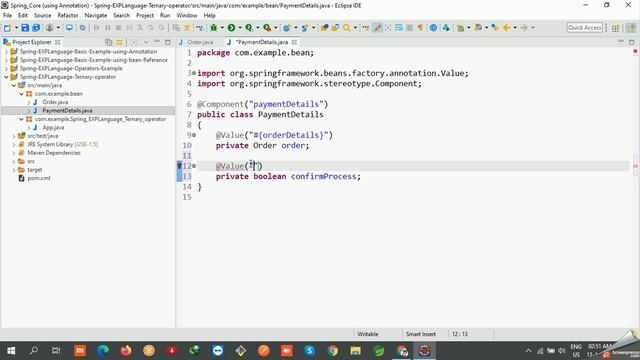 Spring Expression Language Ternary Operator | #25 смотреть онлайн