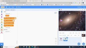 проект в Скретч   космос