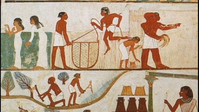 Почему древние египтяне так странно рисовали людей? смотреть онлайн