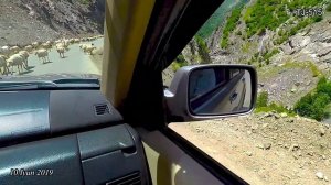 AZERBAIJAN Горная дорога Лагич - Исмаиллы.