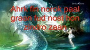 Nightcore The Dragonborn comes Lyrics