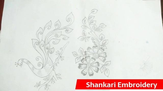 Hand embroidery designs | Hand Embroidery tutorial | Art | Embrodery on clothes | Embroidery sketch