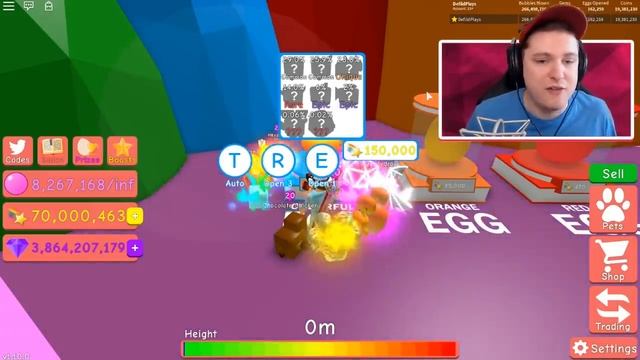 SECRET RAINBOW UPDATE CODES IN BUBBLE GUM SIMULATOR! Roblox смотреть онлайн