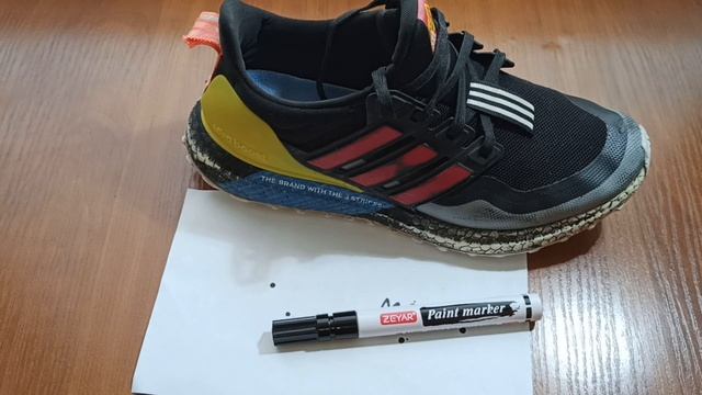 Покраска подошвы в чёрный цвет. Как слегка обновить паленые кроссовки. смотреть онлайн