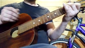 Урок 2 Пачка сигарет (КИНО). Учусь играть на гитаре с нуля. Кавер.