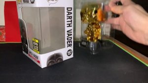 Unboxing Funko Pop (Darth Vader 2019 Galactic Convention Edition) exclusive