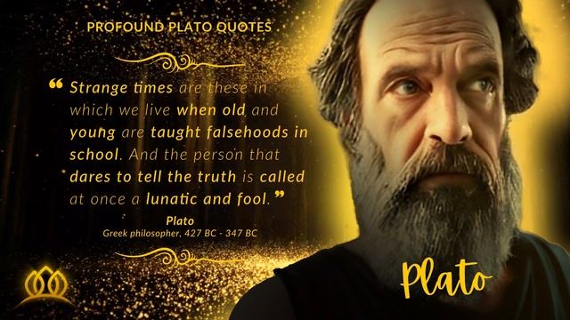 Profound Plato Quotes to help you FIND your PURPOSE in LIFE (Part 1: BE UNSHAKABLE) смотреть онлайн