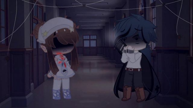 Страшилка Gacha club Отель, где люди не живут...                                   2 часть