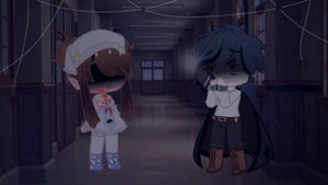 Страшилка Gacha club Отель, где люди не живут...                                   2 часть