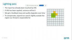 Vulkanised 2023: Improving performance with adaptive Variable Rate Shading