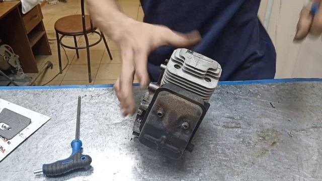 Глохнет при нажатии на газ! #мастерская #бензоинструмент