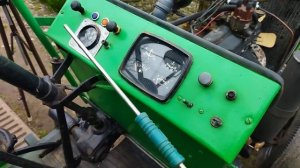 Самодельный трактор. Обзор самоделки из 90-х