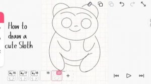 How to Make a Cute Sloth Drawing in Minutes