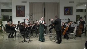 В.А. Моцарт "Анданте" Исп. Мария Мокринская 12 лет (флейта) и оркестр "Cantilena"