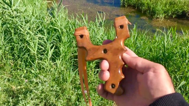 Самодельный рогатка. смотреть онлайн