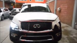 DISAUTO INFINITI QX80 AWD GPS DVD MADERA PIEL BOSE 21000 KIL CAMINANDO PERFECTO HERMOSA 2015