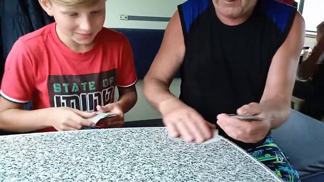 Карточные шулеры в поезде 2