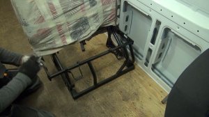 #09 Второй ряд сидений. Установка в автодом VW Crafter